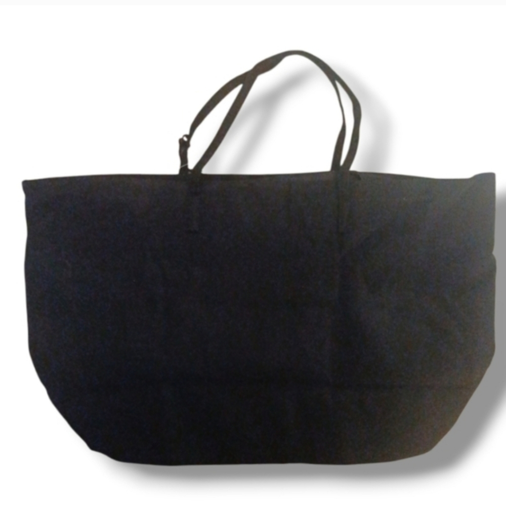 Victoria’s Secret Black Tote with Pink Logo – NWT - Picture 3 of 7